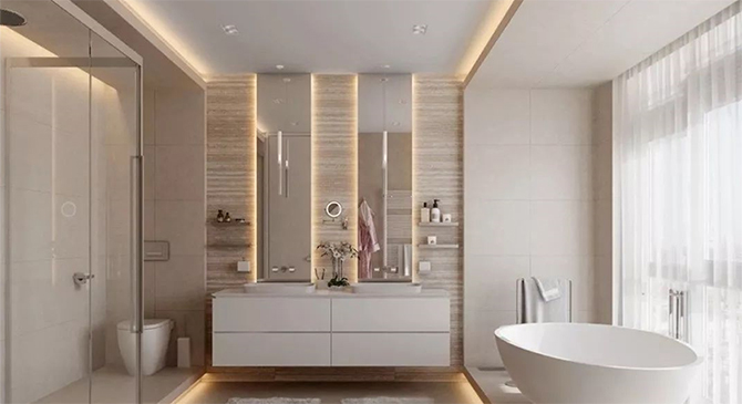 新一线瓷砖品牌|卫生间瓷砖颜色如何搭配